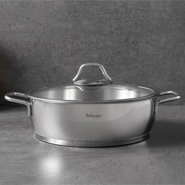HİSAR TEOS ÇELİK BASIK TENCERE 24 CM