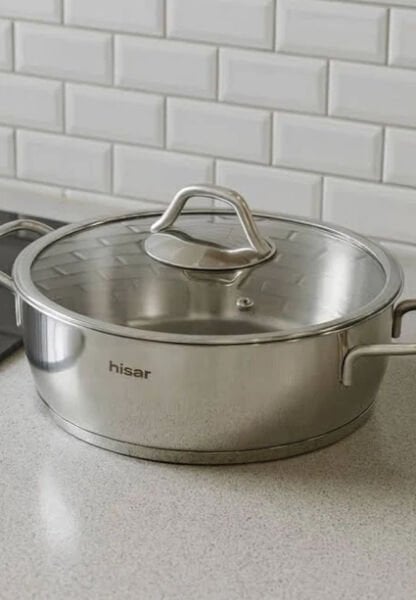 HİSAR TEOS ÇELİK BASIK TENCERE 26 CM