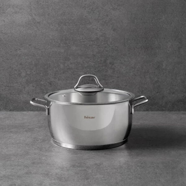 HİSAR TEOS ÇELİK DERİN TENCERE 30 CM