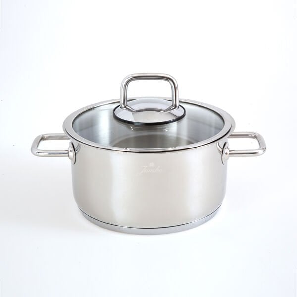 JUMBO PALERMO TEKLEME ÇELİK DERİN TENCERE 18 CM