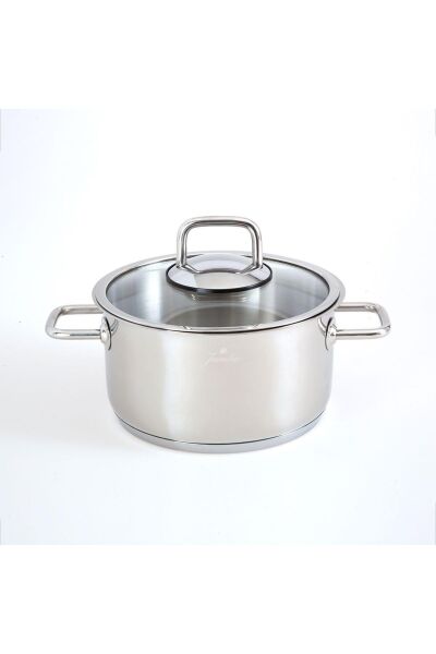 JUMBO PALERMO TEKLEME ÇELİK DERİN TENCERE 20 CM