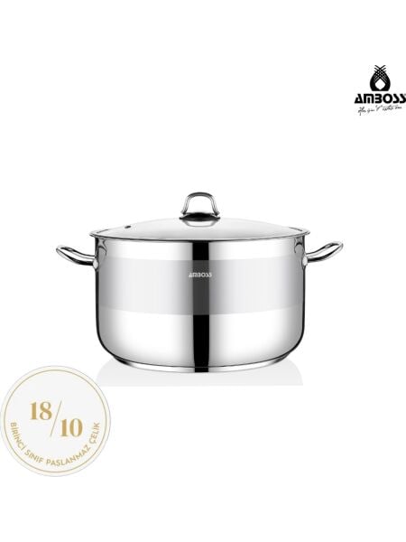 AMBOSS HELVANE ÇELİK TENCERE 34 CM