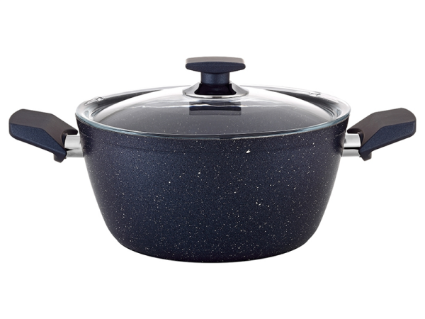 VIVALDI ECO GRANİT SERİ DERİN TENCERE 22 CM 3.5 LT