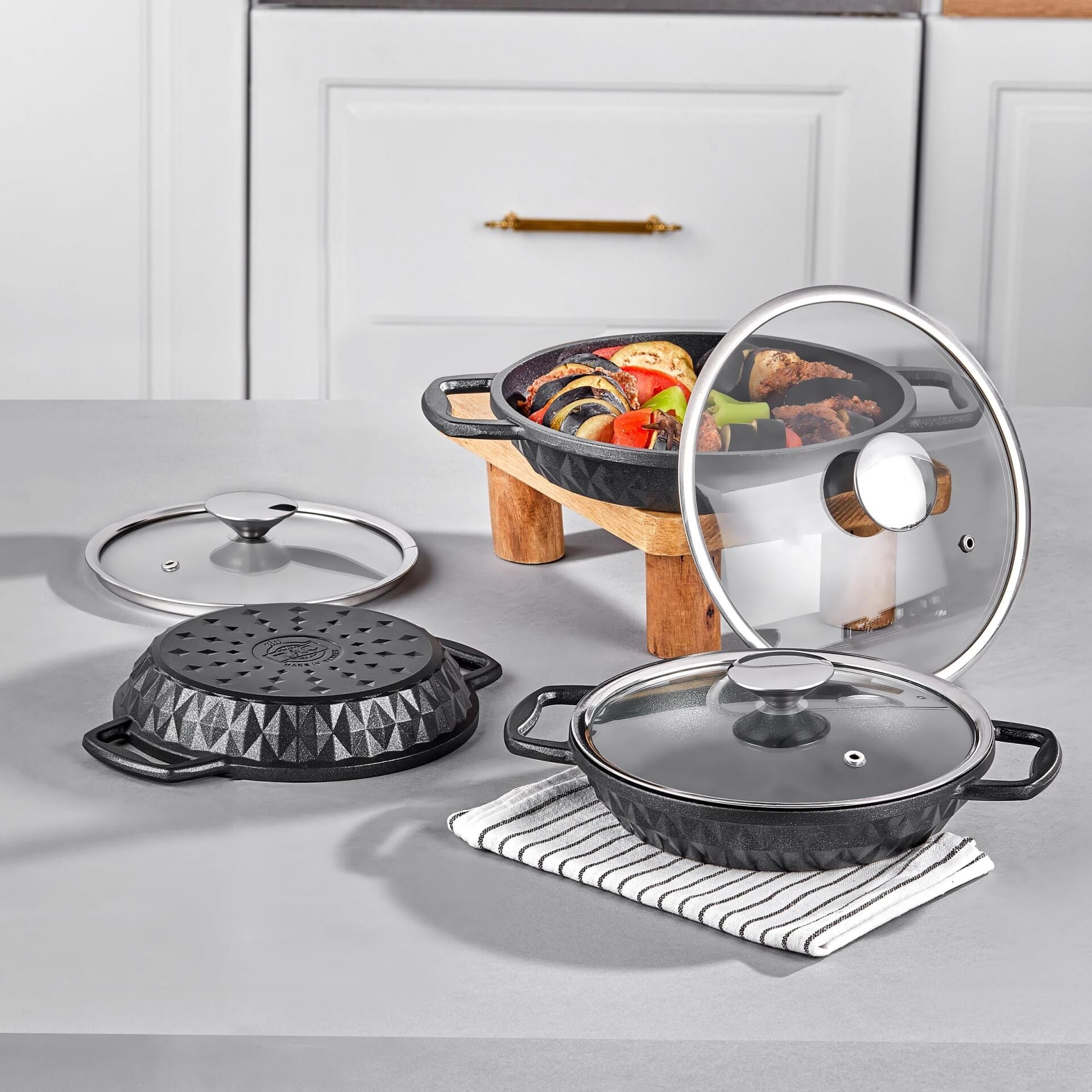 TAÇ BELLA DÖKÜM SAHAN SETİ 18-20-22