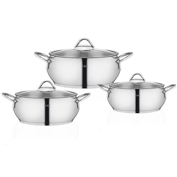 TAÇ VİTALİ ÇELİK SAHAN SETİ 14-16-18