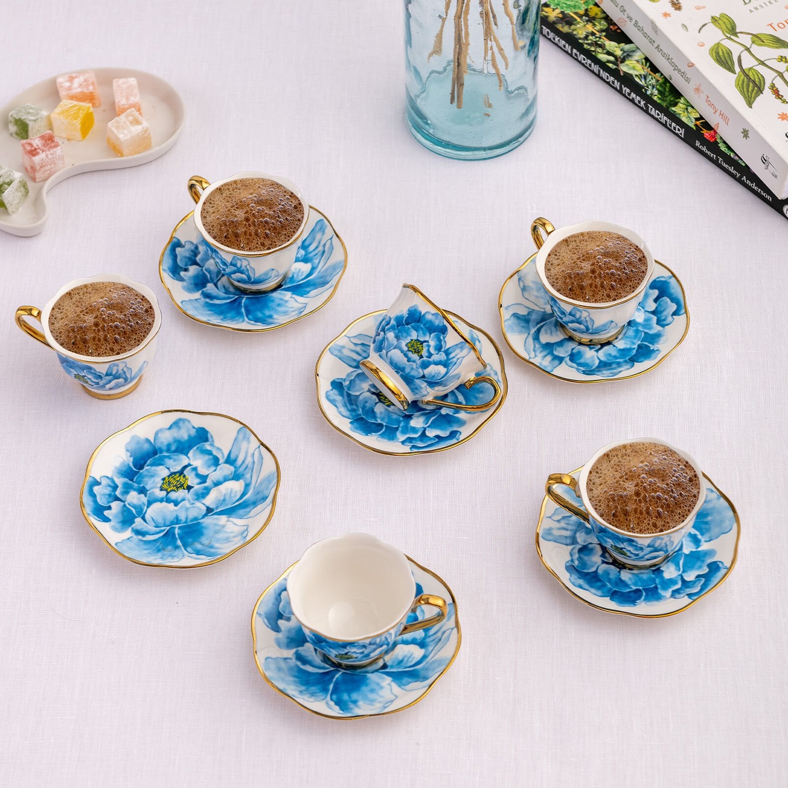 EMSAN DORA KAHVE FİNCAN SETİ 6 KİŞİLİK