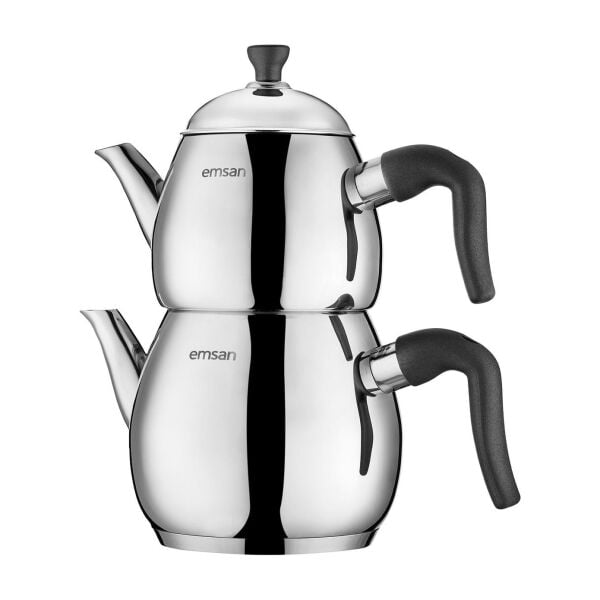 EMSAN DURU ÇAYDANLIK MAXİ BOY SİYAH KULP-1.25-2.50 LT