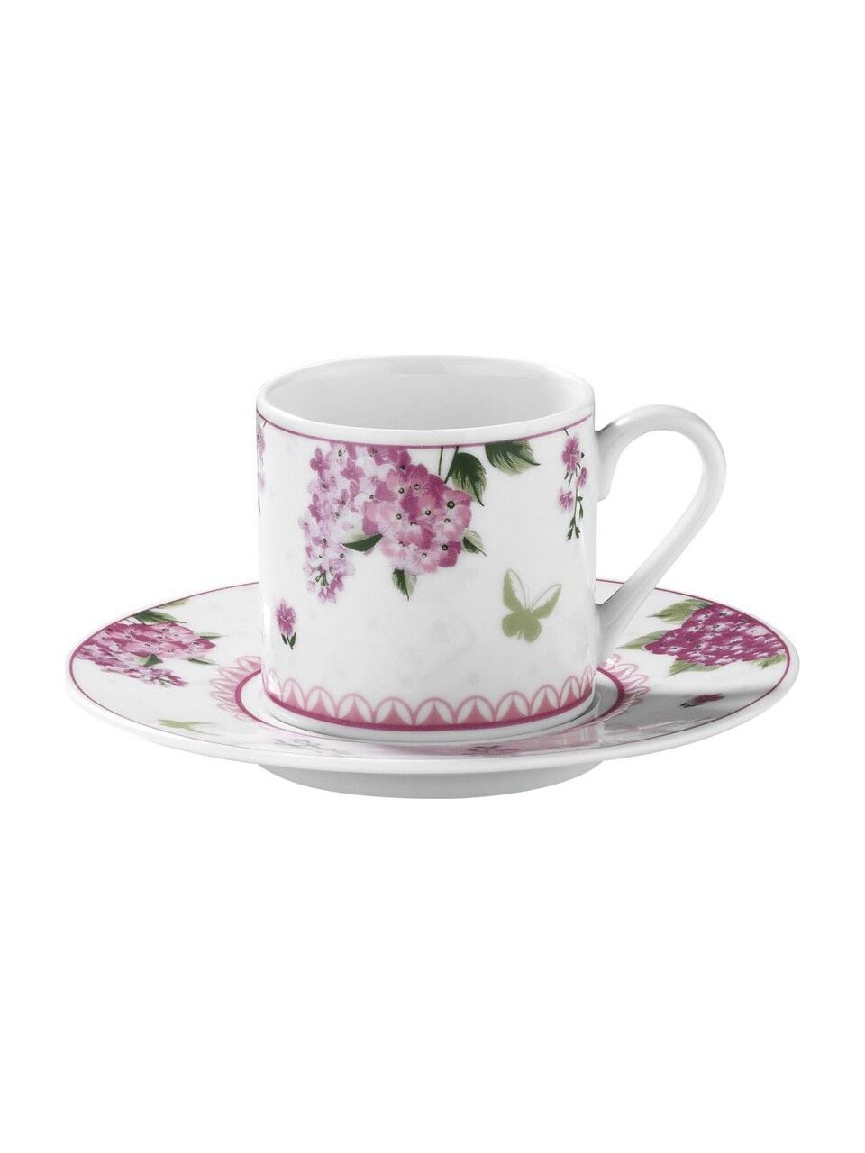 KÜTAHYA PORSELEN RÜYA KAHVE FİNCAN SETİ 6 KİŞİLİK