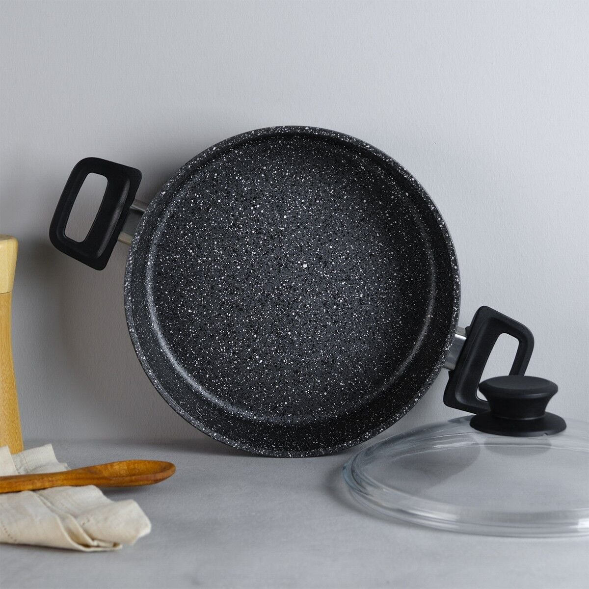 ARYILDIZ TRUECOOK GRANİT BASIK TENCERE 28 CM