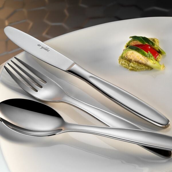 ARYILDIZ SİDE 6 KİŞİLİK 30 PARÇA ÇATAL KAŞIK BIÇAK SETİ