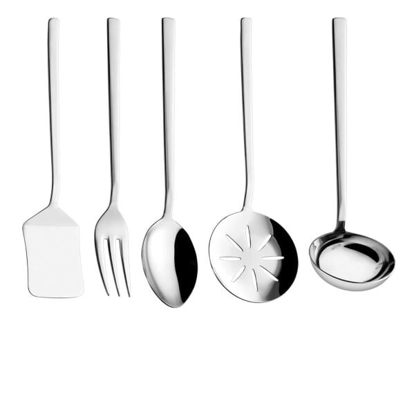 KAHRAMANLAR BAHAR SERVİS SETİ 5 PARÇA 27-28 CM 18/10