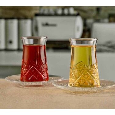 PAŞABAHÇE TİMELESS ÇAY SETİ 6 KİŞİLİK 12 PARÇA