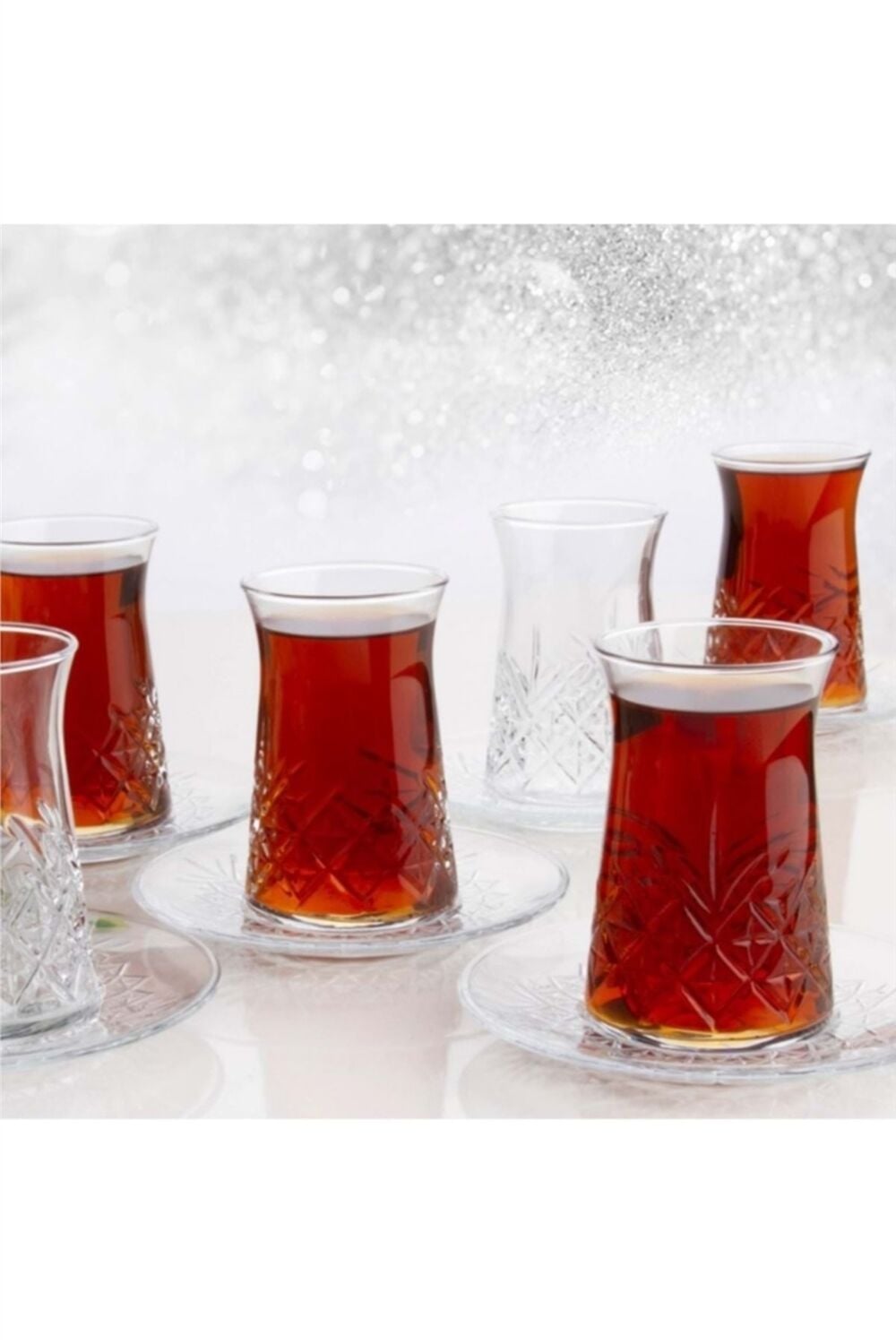 PAŞABAHÇE TİMELESS ÇAY SETİ 6 KİŞİLİK 12 PARÇA