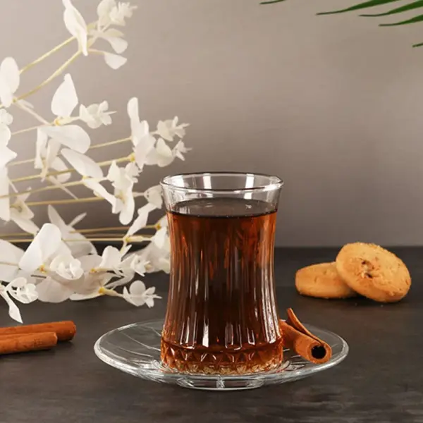 PAŞABAHÇE ELYSIA ÇAY SETİ 6 KİŞİLİK 12 PARÇA