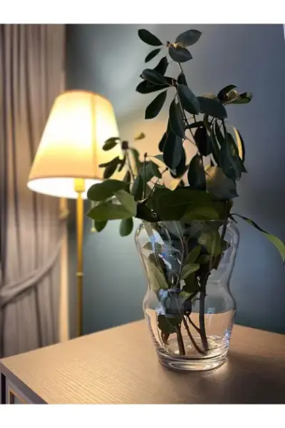 PAŞABAHÇE PEKO VAZO 28 CM HANDMADE VASE