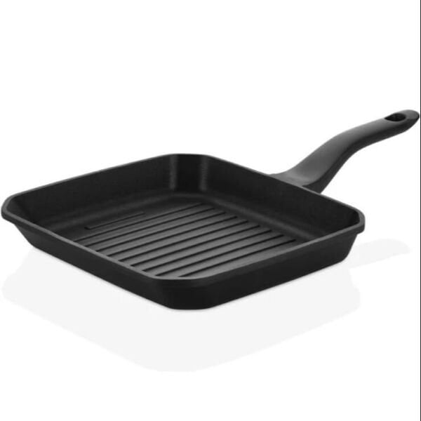 CEM MUTFAK KARE GRILL DÖKÜM MÜHÜRLEME IZGARA TAVA 26*26