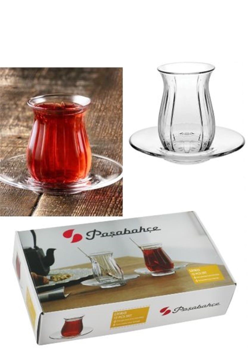 PAŞABAHÇE LİNKA ÇAY TAKIMI 96572