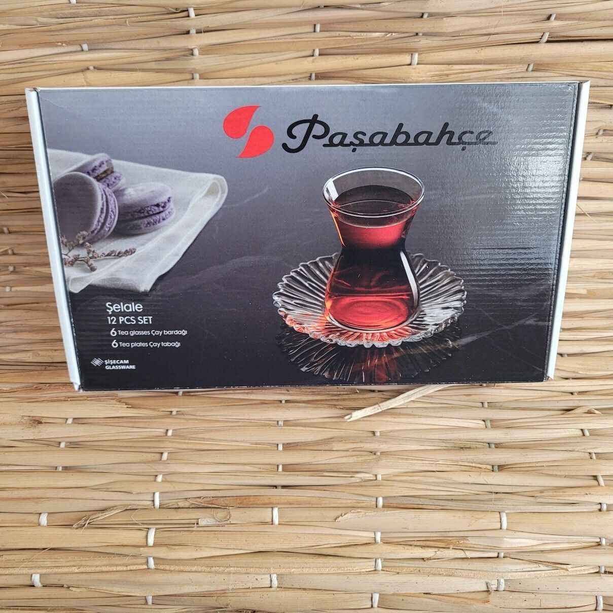 PAŞABAHÇE ŞELALE ÇAY TAKIMI 6 KİŞİLİK 12 PARÇA 96621