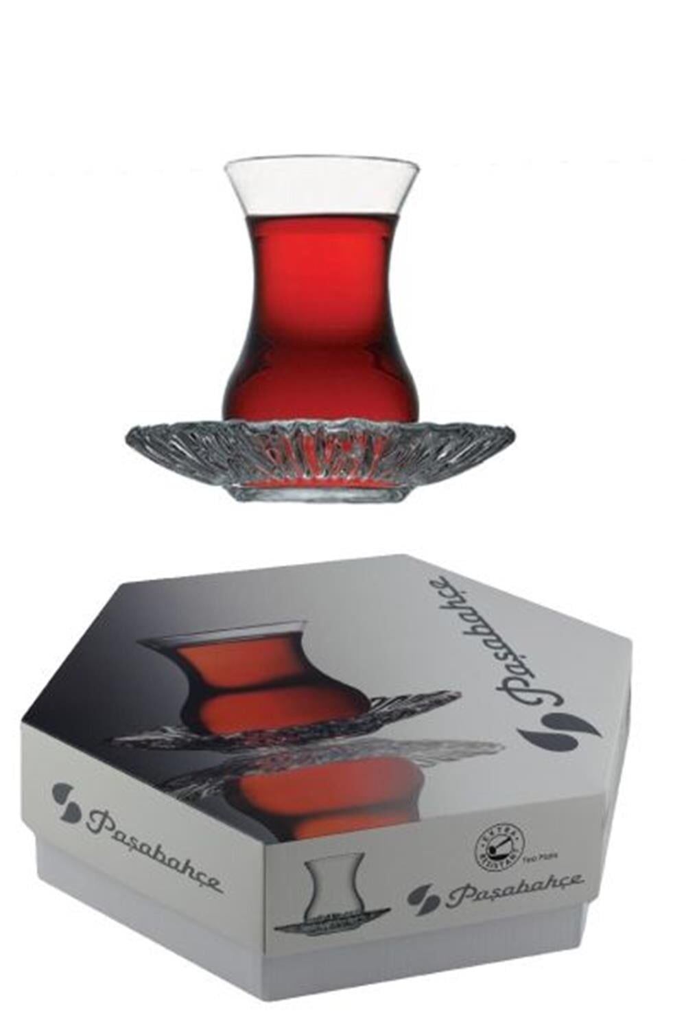 PAŞABAHÇE AURORA ÇAY TAKIMI 6 KİŞİLİK 12 PARÇA